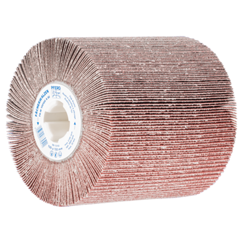 Pferd 44783080 | 45782 4" Diameter x 4" Width 80 Grit Aluminum Flap Drum