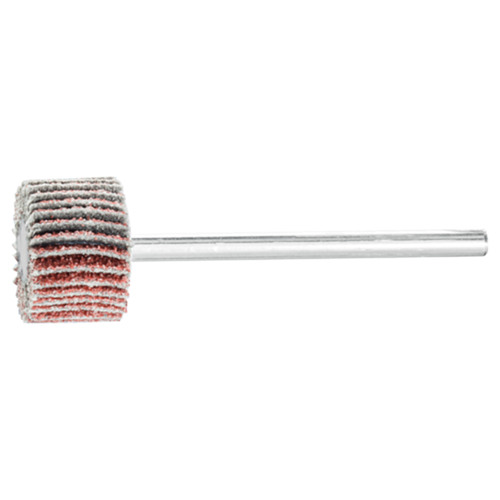 Pferd 47802451 | 45091 3/5" Diameter x 60 Grit Aluminum Oxide Mounted Flap Wheel Pferd 47802451 | 45091 3/5" Diameter x 60 Grit Aluminum Oxide Mounted Flap Wheel