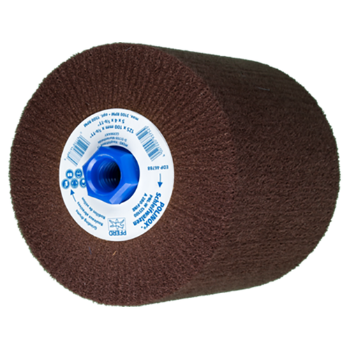 Pferd 47802799 | 46788 5" Diameter x 280 Grit Aluminum Oxide Non-Woven Finishing Drum
