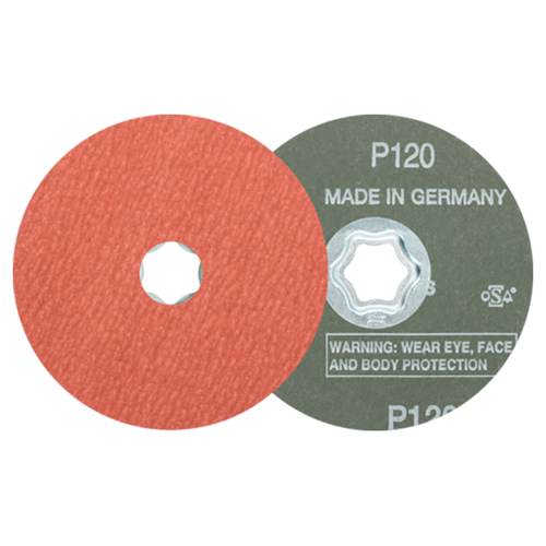 Pferd 64191012 | 40305 4-1/2" Diameter x 120 Grit Aluminum Oxide Fiber Disc