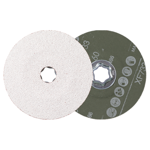 Pferd 64194106 | 40760 5" Diameter x 60 Grit Ceramic Oxide CO-ALU Fiber Disc