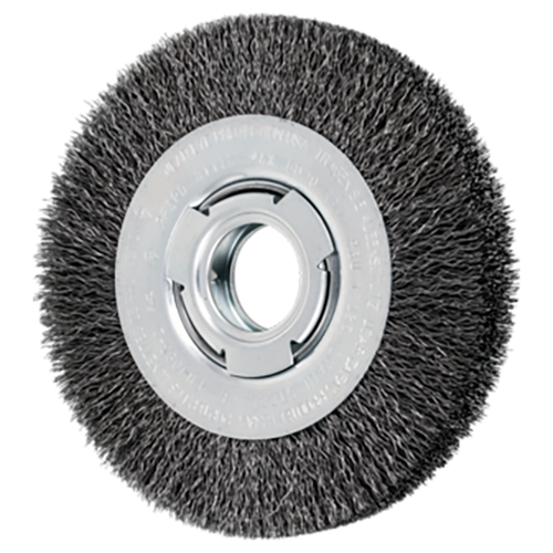 Pferd 79181116 | 81116 6" Diameter x 1-1/16" Width Carbon Steel Wire Wheel Brush