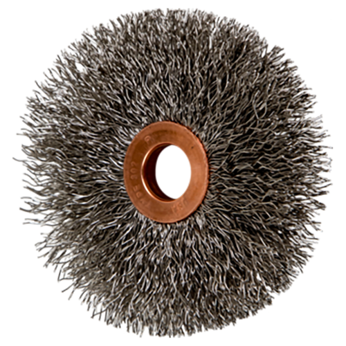 Pferd 79181589 | 81589 3" Diameter x 5/8" Width Stainless Steel Wire Wheel Brush