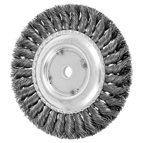 Pferd 79181667 | 81667 6" Diameter x 5/8" Width Carbon Steel Wire Wheel Brush Pferd 79181667 | 81667 6" Diameter x 5/8" Width Carbon Steel Wire Wheel Brush