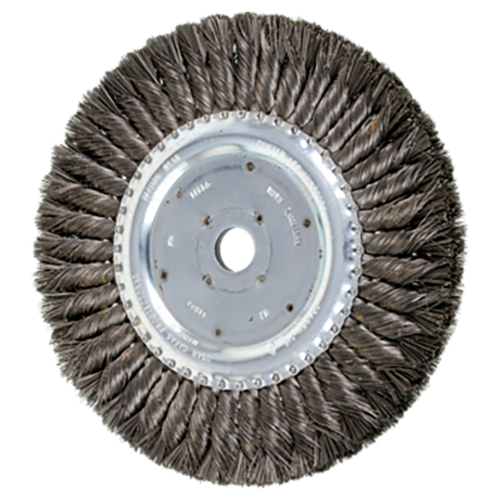 Pferd 79181698 | 81698 8" Diameter x 5/8" Width Carbon Steel Wire Wheel Brush Pferd 79181698 | 81698 8" Diameter x 5/8" Width Carbon Steel Wire Wheel Brush