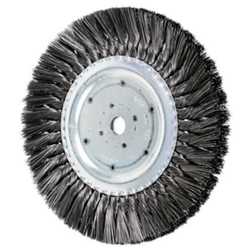 Pferd 79181889 | 81889 8" Diameter x 5/8" Width Carbon Steel Wire Wheel Brush
