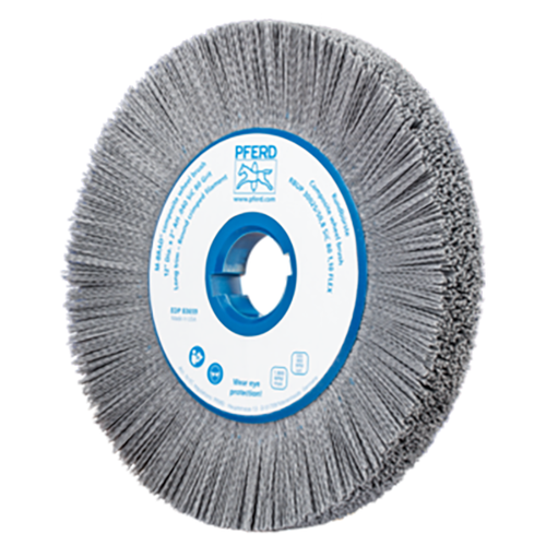 Pferd 79183659 | 83659 12" Diameter x 80 Grit Composite Wheel Brush Pferd 79183659 | 83659 12" Diameter x 80 Grit Composite Wheel Brush
