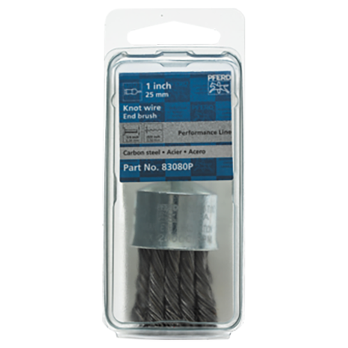 Pferd 79184781 | 83080P 1" Diameter Carbon Steel Wire Brush
