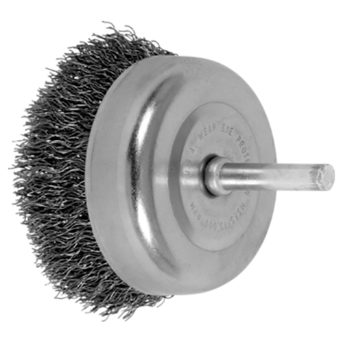 Pferd 79184820 | 82830P 2-1/2" Diameter x 3/8" Width Carbon Steel Cup brush