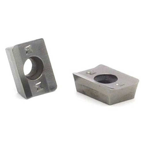 Dapra 25100 | 10.00mm Insert Size x 0.031" Radius x 0.250" Width 2 Flute Uncoated Square Shoulder Insert