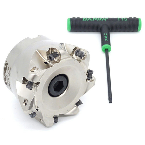 Dapra 70160 | DTSM300-100-R4-7 3.000" Diameter x 12.00mm Size 7 Edge Shell Mill