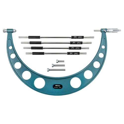 Mitutoyo 104-142A | 400.00mm Range Mechanical Interchangeable-Anvil Micrometer