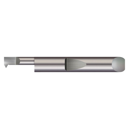 Micro 100 QIT-060350 | 0.350" Maximum Bore Depth x 0.1875" Shank x 1.500" OAL x 28-56" TPI Right hand Uncoated Single Point Threading Tool