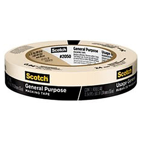 3M 7100192223 | 0.940" OAW Tan Masking Tape 3M 7100192223 | 0.940" OAW Tan Masking Tape