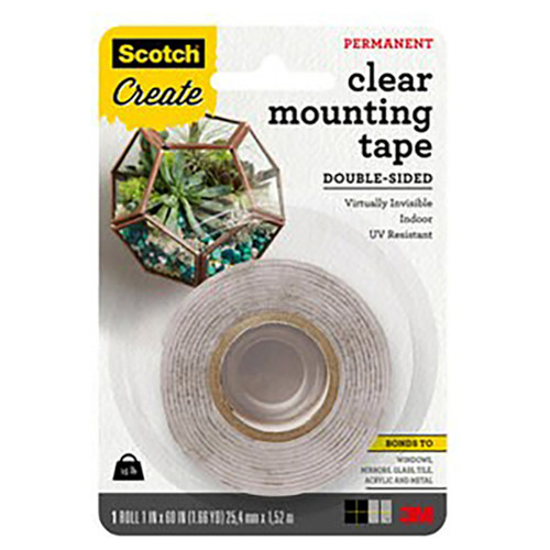 3M 7100235336 | 60" Length x 1" Width Plate Mounting Tape