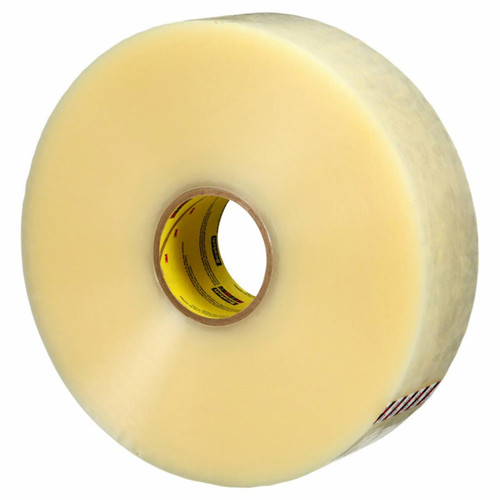 3M 7100291777 | 3.000" Size x 1640.420" OAL x 2.835" Width x 1.600mil Baking Thickness Polypropylene Film 373+ Sealing Tape - Transparent