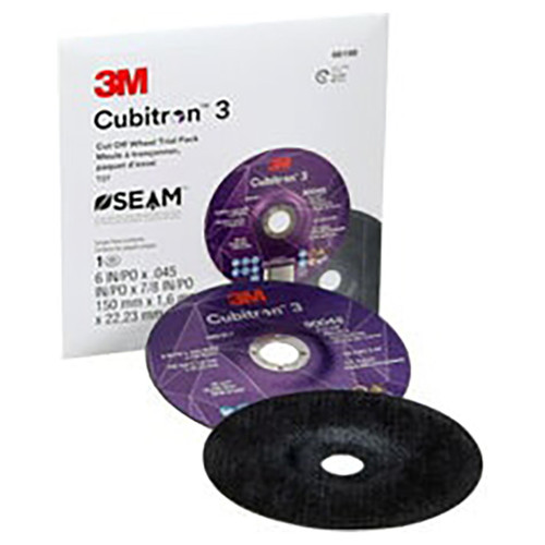 3M 7100317466 |  6" x 0.045" x 7/8" Size  60+ Grit Cut-Off Wheel