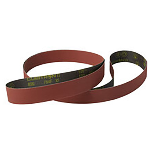 3M 7100321135 | 103.000" OAL x 52.000" Overall Width x 80+ Grit Closed Coat Carbon Steel Cloth Belt