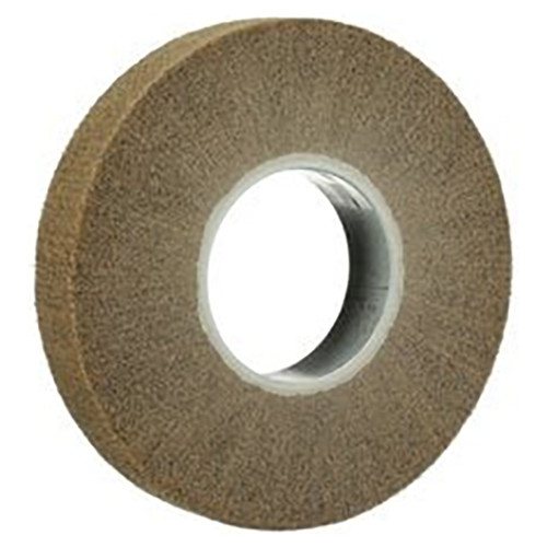 3M 7100296790 | 16.000" Overall Diameter x 2.500" Overal width x 10.000" Core Size Aluminum Oxide Cut and Polish Flap Brush