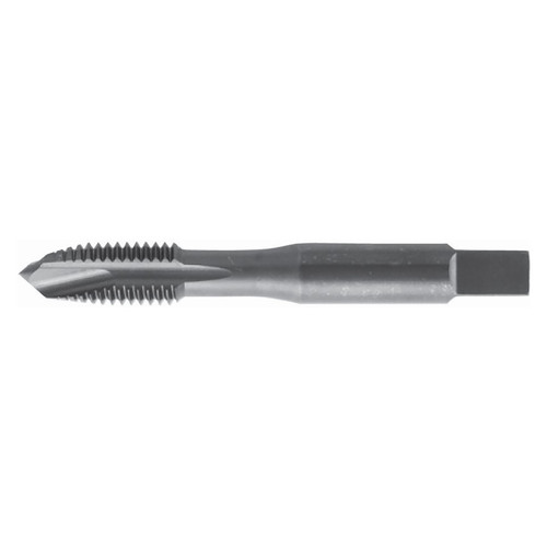 Nachi 87073 | 0.5910" Thread x 1/4"-28 Pitch x 0.2550" Shank x 2/12" OAL 3F Flute Black Oxide Coated HSSE-V Spiral Point Tap