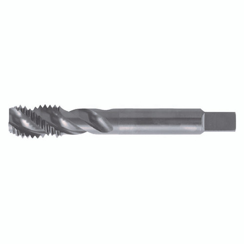 Nachi 88149 | 0.7480" Thread x 5/8-11 Pitch x 0.4800" Shank x 3 13/16" OAL 3F Flute Black Oxide Coated HSSE-V Spiral Flute Tap
