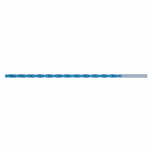 Nachi 1575064 | 1.10mm Diameter x 3" Shank x 108" OAL Aqua EX Coated Solid Carbide Oil Hole Drill