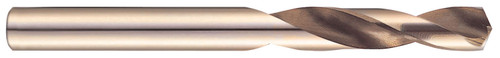 YG1 D1GP138236 | 0.159" Diameter x 0.159" Shank x 2-1/8" Flute Length x 3-1/4" OAL x 118 Degree Point Angle 2 Flute TiN Coated HSS D1GP138 Jobber Length Drill Bit