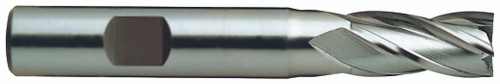 YG1 E9985020TF | 5/16" Diameter x 3/8" Shank x 2-1/2" OAL x 3/4" LOC 4 Flute TiAlN Coated Premium HSS-PM Square Length End Mill