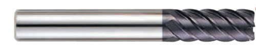 YG1 D5412104 | 14/67" Diameter x 14/67" Shank x 3" OAL 30 Degree Helix Angle 2 Flute Bright Finish Coated Carbide Jobber Length Drill Bit