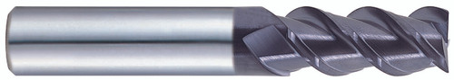 YG1 95070 | 3/4" Diameter x 3/4" Shank x 1  1/2" LOC x 4" OAL 4 Flute TiAlN Coated Carbide Square End Mill