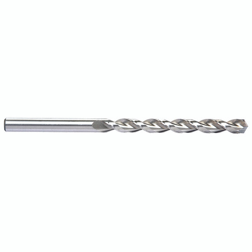 YG1 DL517018 | 9/32" Diameter x 9/32" Shank x 3-7/8" Flute Length x 6-1/4" OAL Bright Coated HSS-E Taper Length Drill Bit