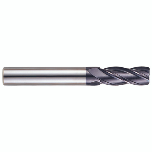 YG1 GM212903 | 5/16" Diameter x 5/16" Shank x 1-1/8" LOC x 3" OAL x 3/50" Radius 4 Flute Carbide Corner Radius End Mill