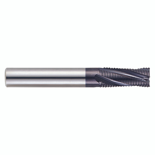 YG1 GM814200 | 37/47" Diameter x 37/47" Shank x 1-1/2" LOC x 4-5/53" OAL 4 Flute Carbide Roughing End Mill