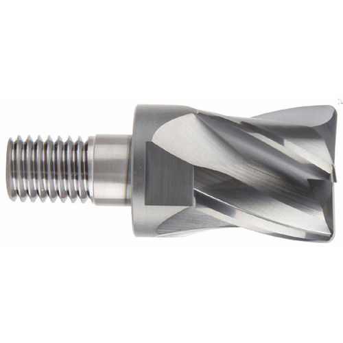 YG1 XGMF20048120 | 3/4" Diameter x 0.120" Radius x 27/30 Degree Helix Angle 4 Flute Carbide XGMF20 Corner Radius Modular Head
