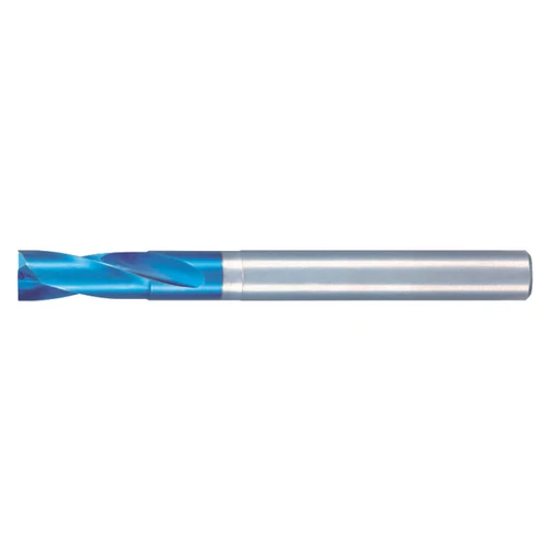 Nachi 0764443 | 14.40mm Diameter x 12.00mm Shank x 105.00mm OAL 180 Degree Point Angle Aqua EX Coated Solid Carbide Flat Stub Drills