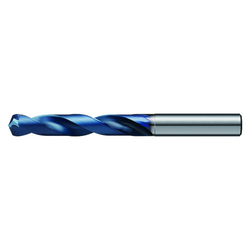 Nachi 799340 | 14.40mm Diameter x 15.00mm Shank x 154.00mm OAL 2 Flute REVO-D Coated Solid Carbide Burrless Drills