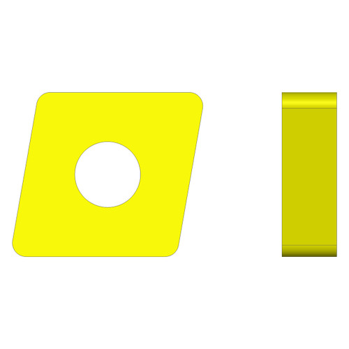 Ultra-Dex 913-000-201 | CNMG 642-ZP1 UD52 0.750" Circle Diameter x 0.031" Corner Radius x 0.250" Thickness Negative Insert
