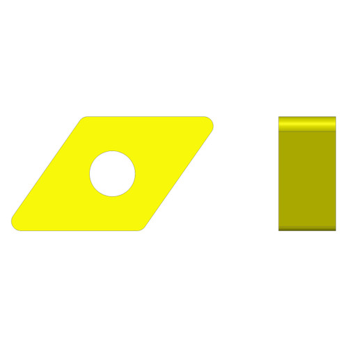 Ultra-Dex 914-000-082 | DNMG 432-CX1 HP250 0.500" Circle Diameter x 0.031" Corner Radius x 0.187" Thickness Negative Insert