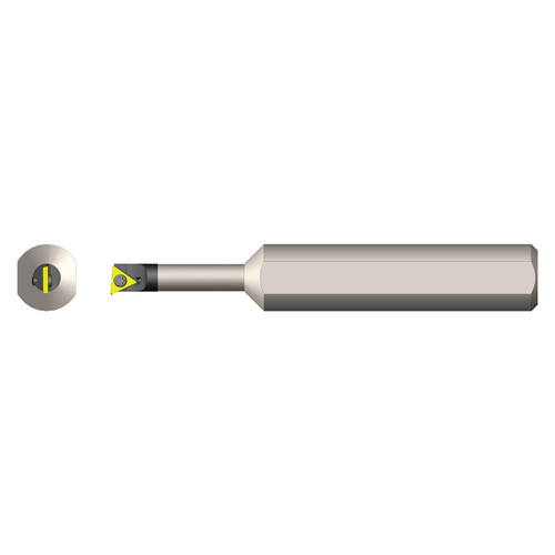 Ultra-Dex 915-000-043 | FSUD-203/625-1/2-5R x 0.625" Diameter x 4.000" Functional Length Indexable Boring Bar