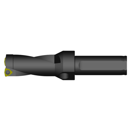 Ultra-Dex 926-000-027 | UD-0719-4D-063 0.719" Diameter x 1.687" Length of Shank x 5.407" OAL 2 Edge Count Indexable Drill