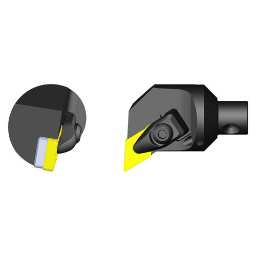 Ultra-Dex 945-000-090 | 1.700" Diameter x 1.000" Functional Width 93 Degree Entering Angle Modular Profiling Head