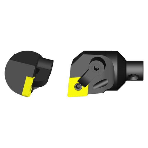 Ultra-Dex 945-000-171 | MH28 MCLNR4 x 1-3/4" Diameter x 1.770" Functional Length x 1.015" Functional Width Modular Boring Head
