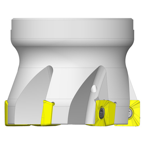 Ultra-Dex 970-000-098 | PM2-1.25-4-.500-09 0.500" Diameter x 1.750" Functional Length 90 Degree 4 Cutting Edge Indexable Face Mill