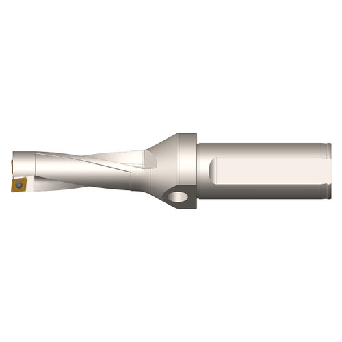 Ultra-Dex 970-000-119 | PD1-0210-3D-25MM 21.00mm Diameter x 56.00mm Length of Shank x 142.30mm OAL 2 Edge Count Indexable Drill