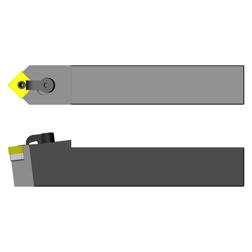 Ultra-Dex 974-000-164 | MSDNN 20-5D x 1-1/4" Diameter x 1.600" Head Length x 1.250" Shank Height x 0.625" Functional Width Square Shank Tool Holder