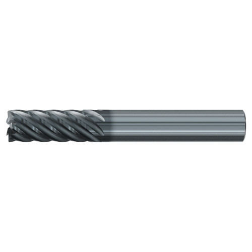 Emuge 3917L.1000 | 1" Diameter x 1" Shank x 5" OAL 7 Flute ALCR Coated Corner Radius End Mill Emuge 3917L.1000 | 1" Diameter x 1" Shank x 5" OAL 7 Flute ALCR Coated Corner Radius End Mill