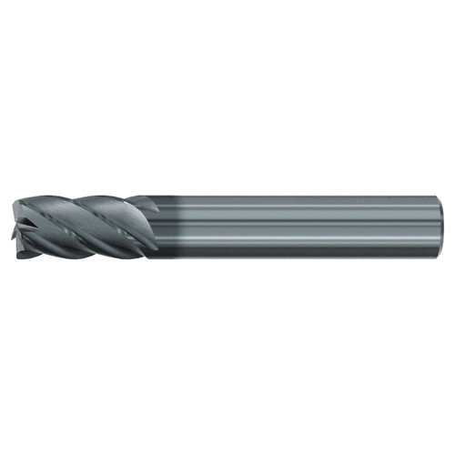 Emuge 3920L.04375 | 7/16" Diameter x 7-16" Shank x 2-1/2" OAL 5 Flute ALCR Coated Corner Radius End Mill Emuge 3920L.04375 | 7/16" Diameter x 7-16" Shank x 2-1/2" OAL 5 Flute ALCR Coated Corner Radius End Mill