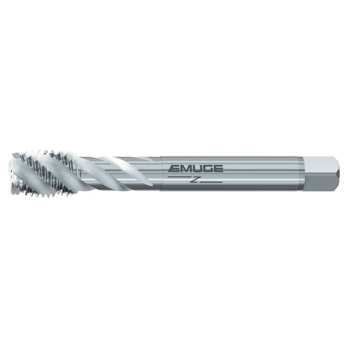 Emuge CU503560.5013 | 1/2-13" Thread Size x 4.331" OAL 4 Flute Bright Coated Spiral Flute Tap