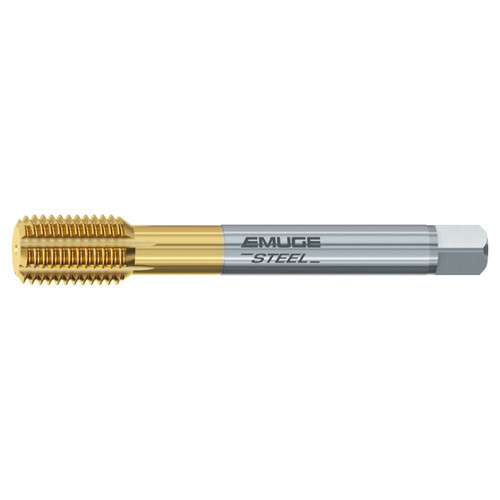 Emuge CU931400.5716 | LK 7/16-20 Thread Size x 0.323" Shank x 3.937" OAL TIN Coated Thread Forming Tap