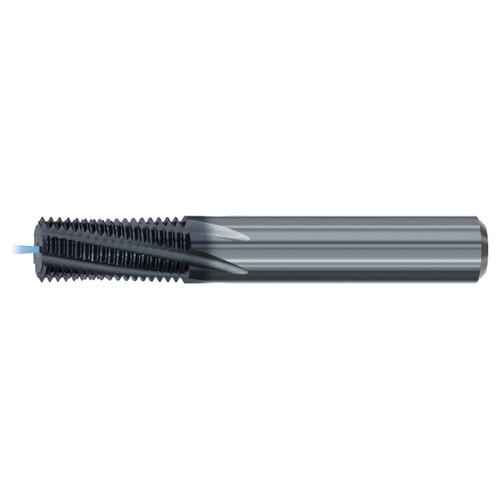 Emuge GF16498C.9585 | 15.90mm Diameter x 90.00mm OAL 6 Flute 15 Degree Helix Angle TiAlN-86 Coated Thread Mill